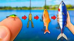 Every Time I Catch A Fish, My Lure Gets BIGGER!